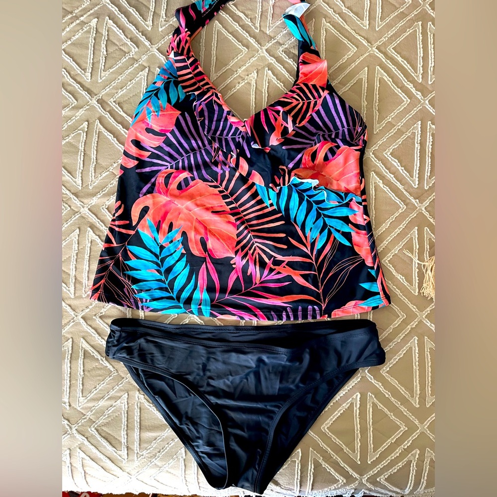 🔥CUPSHE Tankini Bathing Suit. NWOT